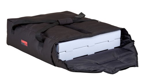 GoBag® Standard Pizza Liefertasche Schwarz, für zwei 51 cm Pizzakartons oder drei 45,7 cm Pizzakartons von Cambro