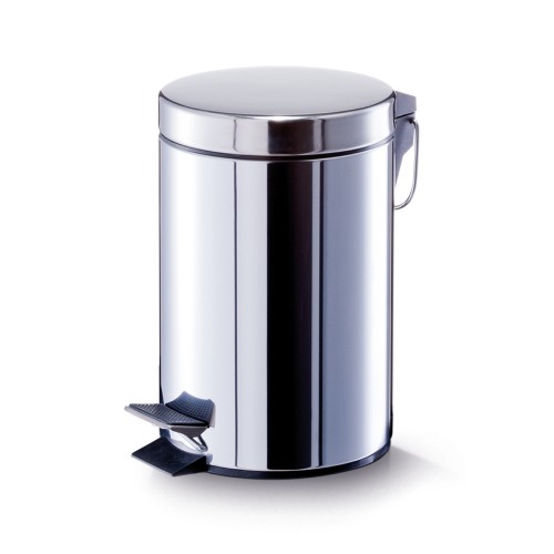 Zeller Treteimer, 3 ltr., Edelstahl