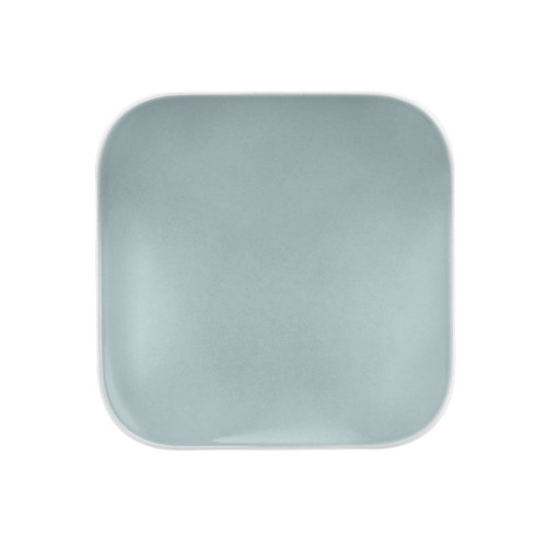 Seltmann Coupschale eckig 17,5x17,5 cm M5384, eckig, Form: Coup Fine Dining, Dekor: 57271 türkis, hohe Kantenschlagfestigkeit, Made in