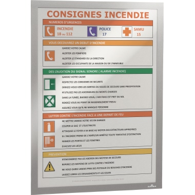 DURABLE Magnetrahmen DURAFRAME® DIN A3 Kunststoff silber 2 St./Pack.