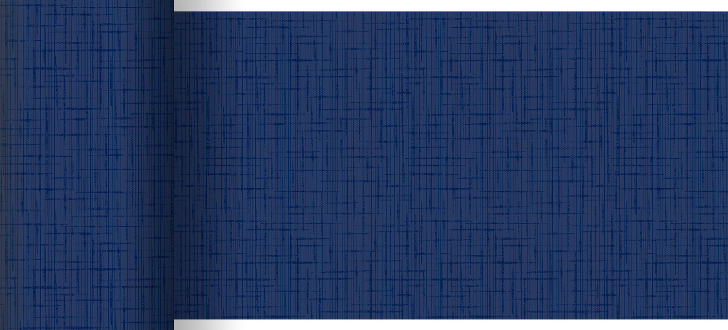DUNI DC Tischläufer 0,15x20m Linnea dunkelblau
