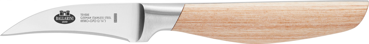 Schälmesser, 7 cm, Serie: Tevere. Marke: BALLARINI