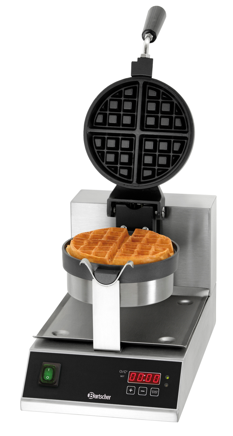 Bartscher Waffeleisen "Deluxe" 1BW170D |Eigenschaften: - | Maße: 26 x 50,5 x 32,0 cm.Gewicht: 10,5 kg