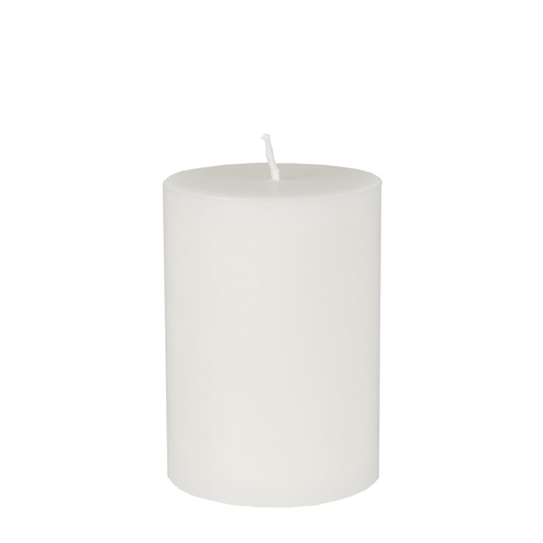 Stumpenkerze Ø 70 mm · 100 mm weiss aus 100% Stearin, durchgefärbt von PAPSTAR