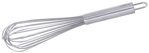 Rührbesen mit Verstärkungsschlaufe 16 dicke Drähte, aus Edelstahl 18/10, mit Aufhängeschlaufe, Stieldicke 2,7 cm, absolut