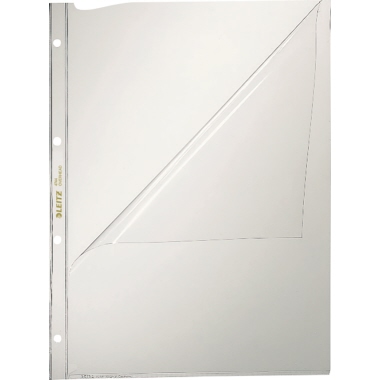 Leitz OHP Präsentationshülle DIN A4 glasklar 10 St./Pack., Verwendung für Papierformat: DIN A4, Dicke der Folie: 0,08