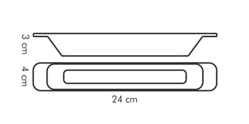 Olivenschiffchen GUSTITO, 24 x 4 cm