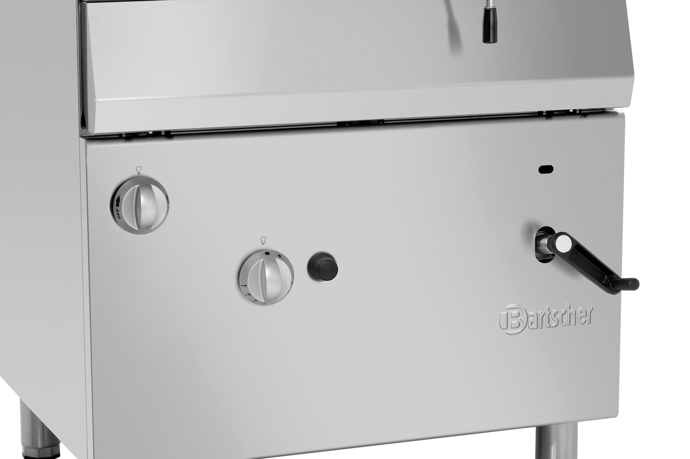 Bartscher Kippbratpfanne 700 G51LHK | Spannung:230 V | Maße: 80 x 70 x 85,0 cm. Gewicht: 109,6 kg