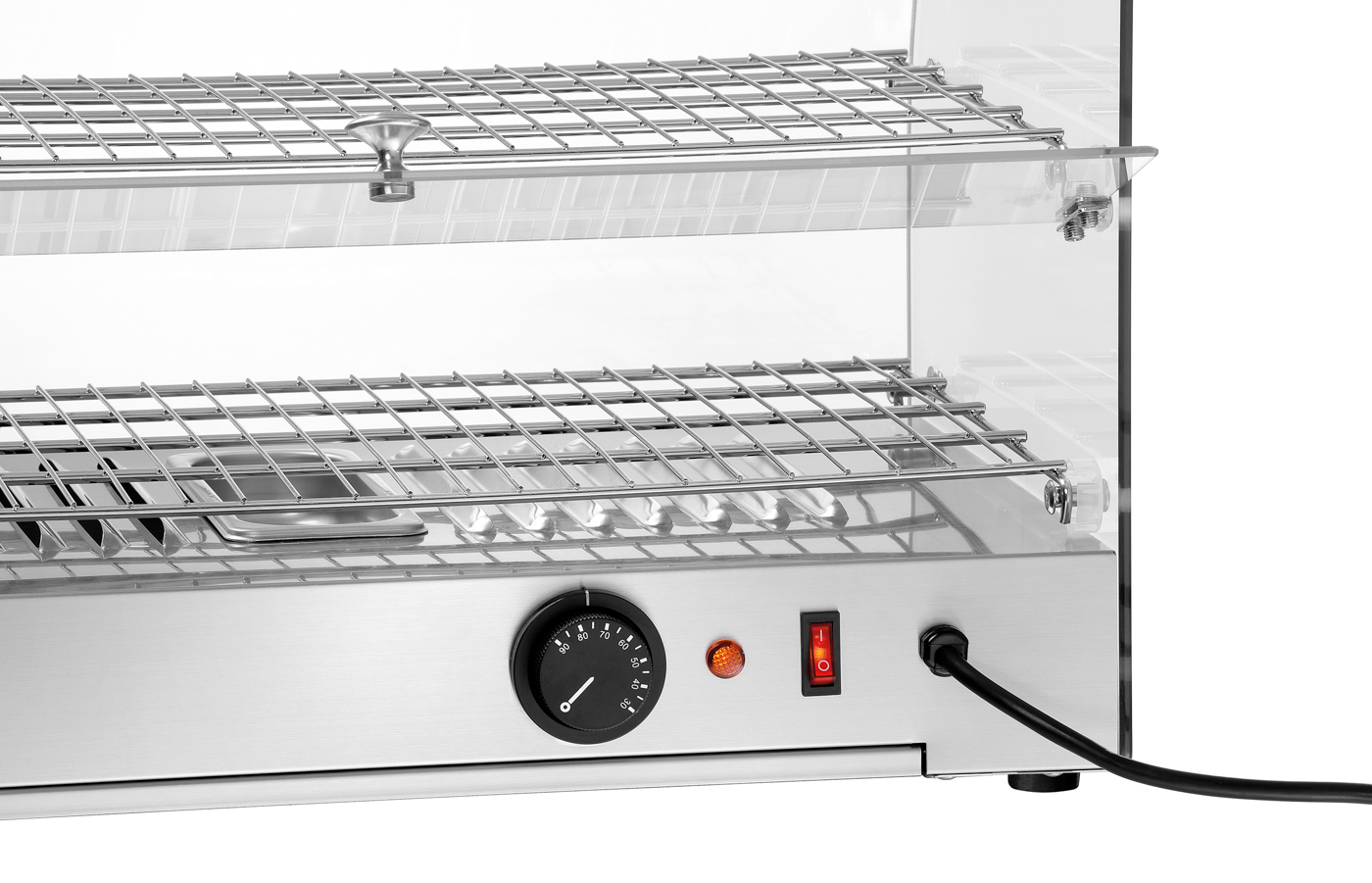 Bartscher Heiße Theke 5200 2ER | BreiteZwischenablage: 520 mm | Maße: 56 x 39,5 x 36,5cm. Gewicht: 14,8 kg