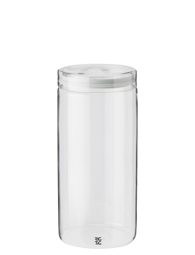 STORE-IT Aufbewahrungsglas 1.5 l. light grey - Maße: 10 x 10 x 22,5 cm - von Stelton