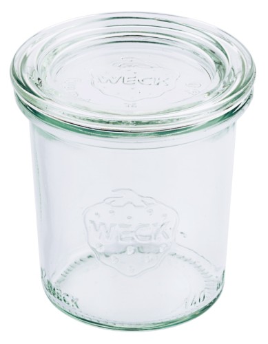 Weckglas® kleine Sturzglasform 12 Stück, gut geeignet für Buffets Durchmesser innen: 5,5 cm, Höhe: 7,5 cm, Volumen: 140 ml,