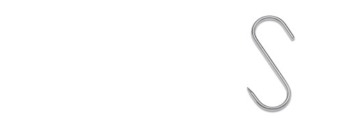Giesser S-Haken, 12 cm ( 10 Stück )