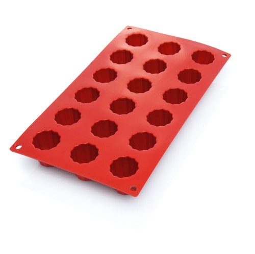 Bordelais BACKFORMEN. 18 Formen. Silikon, › temperaturbeständig von -40 °C bis 280 °C›