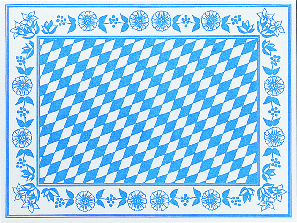 DUNI Dunicel-Sets 30x40 Bayer. Raute 100 Stück