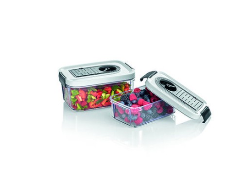 Severin Vakuumierbehälter 0,75 & 1,5l , passend zu allen SEVERIN-Balkenvakuumierern mit Behälterfunktion