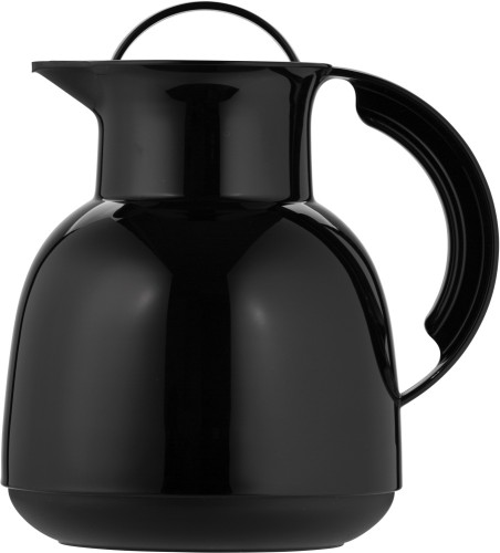 Helios Isolierkanne Renature 1,0 l schwarz-rec.