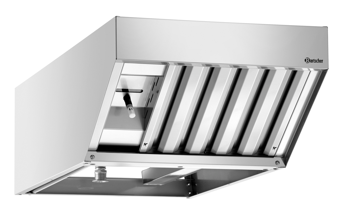 Bartscher Kondensationshaube Kompakt | Lampen(Anzahl + Watt): - | Maße: 52 x 104 x 30,0 cm.Gewicht: 28,4 kg