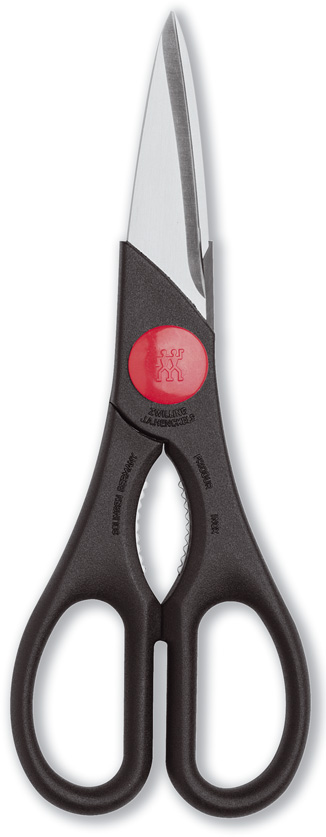 Vielzweckschere TWIN Zwilling - Spezialstahl rostfrei Länge: 20 cm, Farbe: schwarz