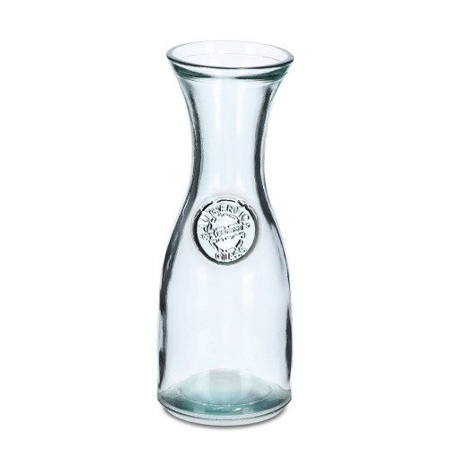 Glaskaraffe "Recycled", 800 ml / Maße: Ø 9,5x25,3 cm