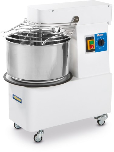 HENDI Spiralteigmaschine mit fest montierter Schüssel - 20 L - 400 V - 630x400x(H)700 mm 750 W