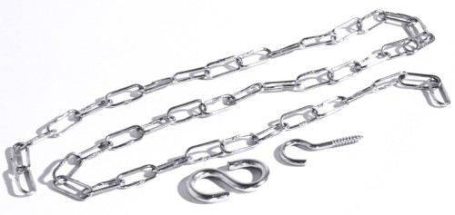 Aufhängekette zu Dispensersystem Saucenkuh® auch bekannt als Euterspender, aus Polypropylen, am Bügel aufhängbar, bestehend aus