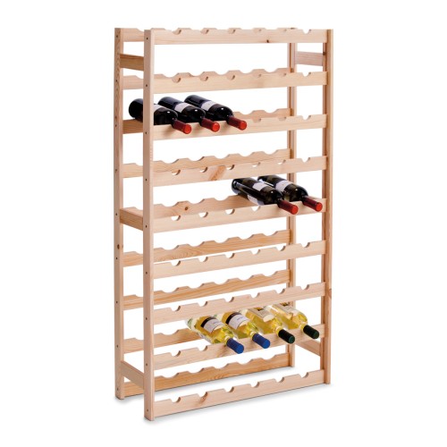 Zeller Flaschenregal f. 54 Fl., Kiefer