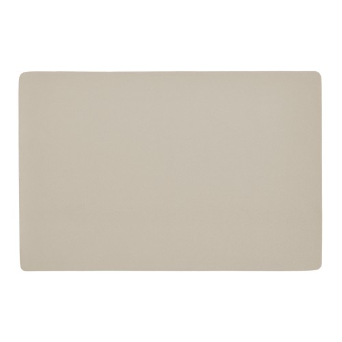 Platzset, Kunstleder, creme.