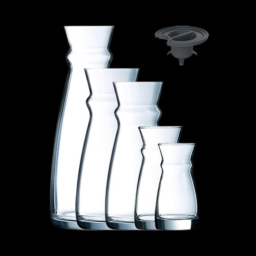 Arcoroc Fluid Karaffe 50cl mit Kunststoffdeckel