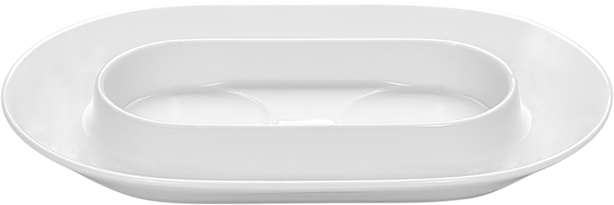 Coffee Tasting Untertasse oval 19x12 cm Höhe: 2,4 cm von SCHÖNWALD