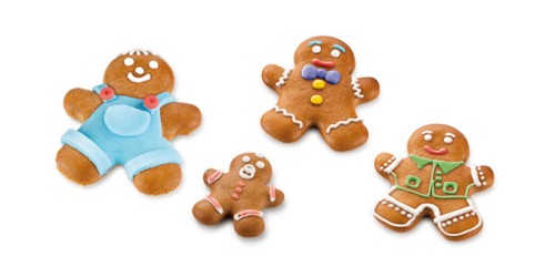 Beidseitige Ausstecher Männchen DELÍCIA, 4 Größen