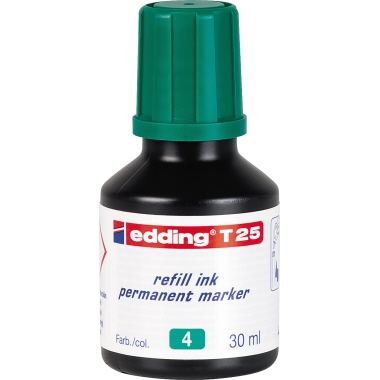 edding Nachfülltusche T 25 grün 30ml