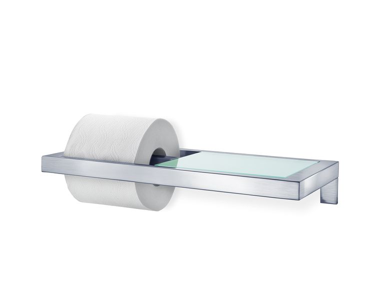 BLOMUS WC-Rollenhalter mit Glasablage - matt -