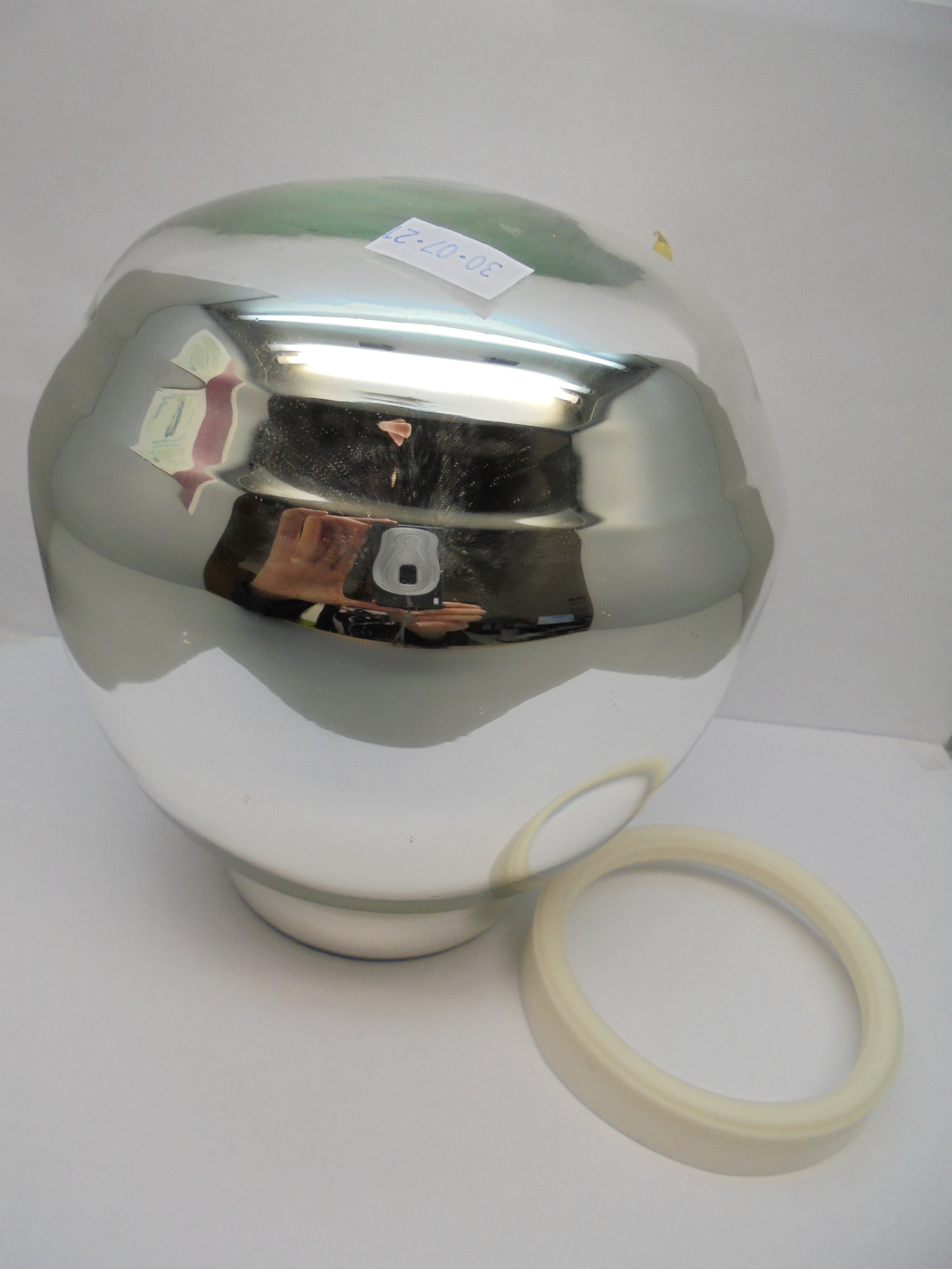 alfi Ersatzglas mit Dichtungsr. Dan 1,0L