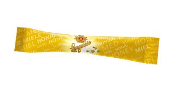 Langnese Honig-Sticks Zum Süßen von Heißgetränken 80 Stück á 8 g in einer Displaybox