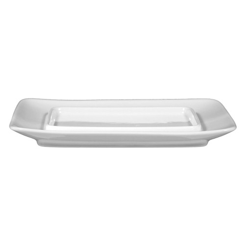 Seltmann Unterteil zur Butterdose 250 g, eckig, Form: Compact, weiss, hohe Kantenschlagfestigkeit, Made in Germany