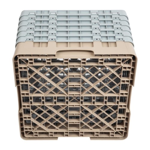 Cambro Gläserspülkorb beige mit 25 Fächern max Glashöhe 29,8cm. Dieser Gläserspülkorb bietet optimalen Schutz für Ihre