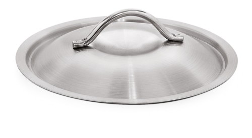 Deckel für Serie 5200. passend für Ø 28 cm. Chromnickelstahl 18/10.