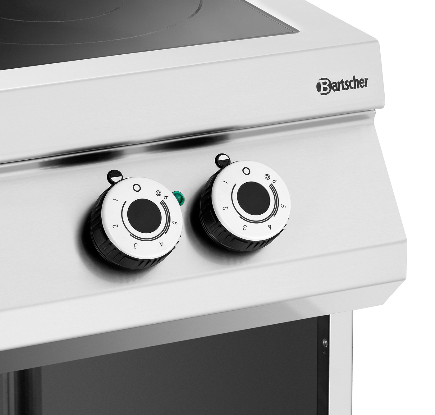 Bartscher 2 Felder Elektroherd, OU | Inklusive: -| Maße: 40 x 90 x 90,0 cm. Gewicht: 36,8 kg