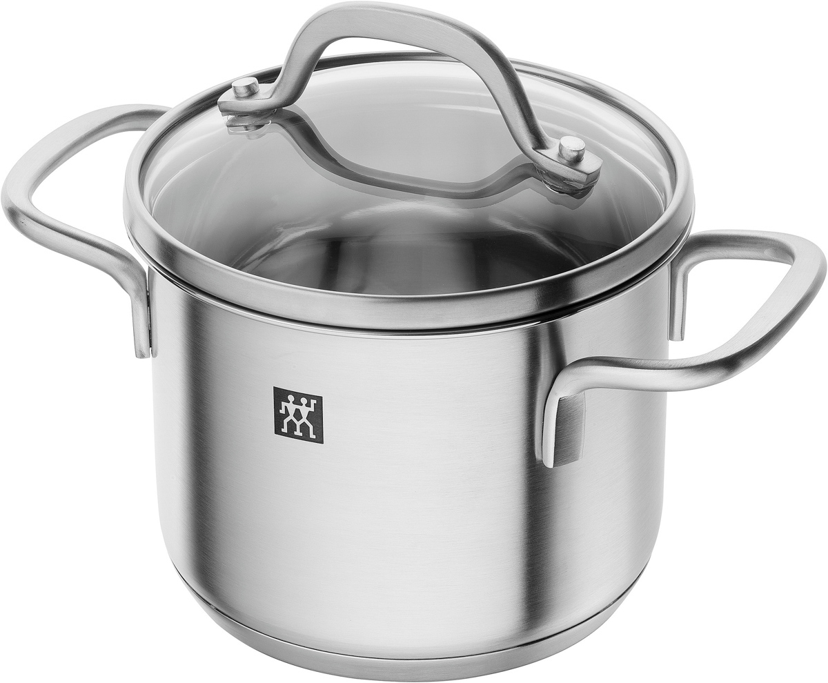 Kochtopf, 12 cm, rund, 18/10 Edelstahl, Serie: Pico. Marke: ZWILLING
