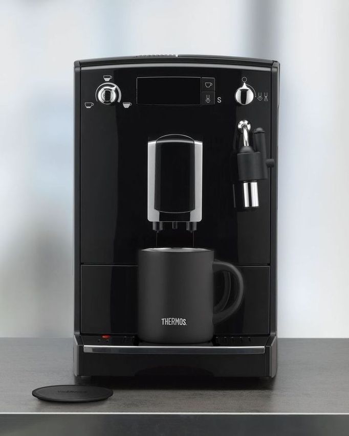 Thermos Isoliertrinkbecher Longlife Mug schwarz 0,35 Liter