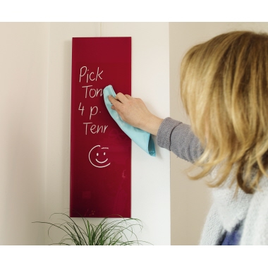 edding Glasboardmarker 90 2-3mm rot Rundspitze, Strichstärke: 2-3 mm, Rundspitze, lichtbeständig, abwischbar Zum