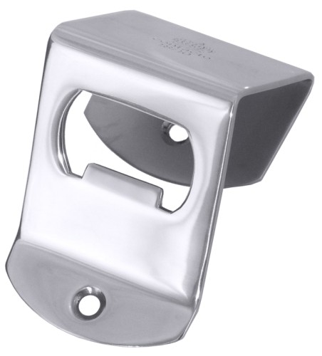 Kapselheber für die Wandmontage, aus gehärtetem Edelstahl 13/0, Werkstoff 1.4006, hochglänzend, extra schwere Qualität Größe: 7 cm