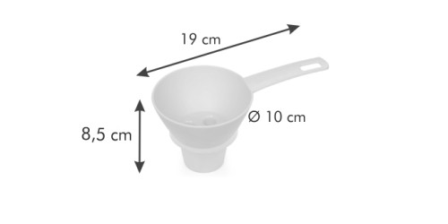Trichter für Eifäden DELÍCIA
