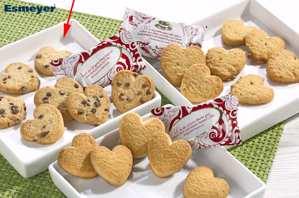 Coppenrath Choco Cookie- Herzen Inhalt: 200 Stück à 5 g.