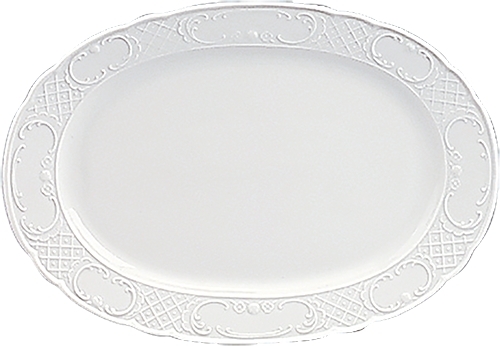 Schönwald Marquis Platte Fahne , Nenngröße: 26, Ø 265x189mm