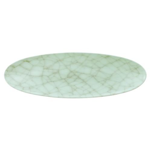 Seltmann Coupplatte 44x14 cm M5379, oval, Form: Coup Fine Dining, Dekor: 57516 Growth, hohe Kantenschlagfestigkeit, Made in Germany