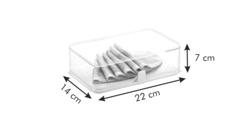 Gesunde Kühlschrank-Dose PURITY 22x14 cm