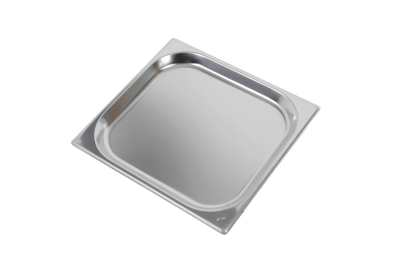 Bartscher GN Blech 2/3 | Ausführung: OhnePerforation | Maße: 35,4 x 32,5 x 2,0 cm. Gewicht:1,2 kg