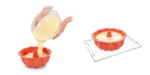 Hoher Gugelhupf DELÍCIA SiliconPRIME ø 24 cm, Rosette