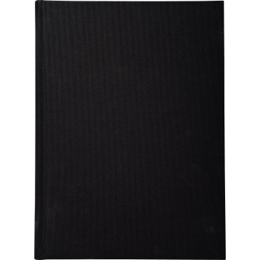 Exacompta Kladde DIN A4 kariert schwarz 150 Bl., DIN A4, kariert, Grammatur: 110 g/m², Fadenbindung, Material des